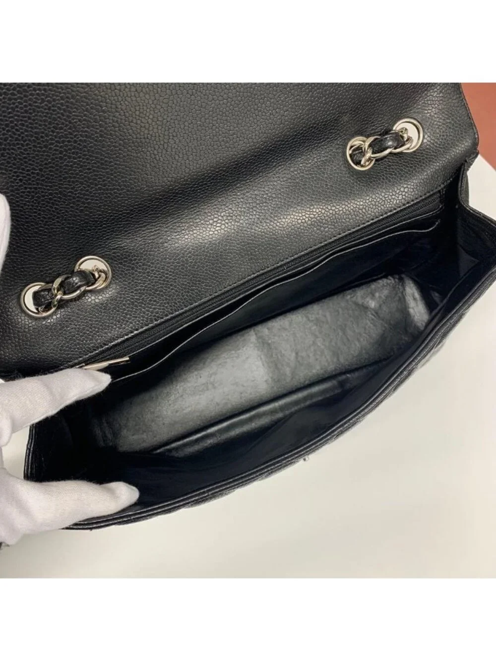 Chanel Quilted 30 Turnlock CC Logo Chain Shoulder Bag